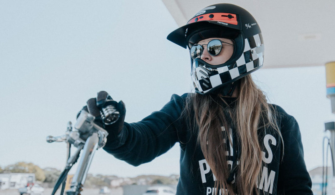 Casque de moto